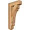 Ekena Millwork Merced Craftsman Rough Sawn Bracket, Western Red Cedar, 4"W x 16"D x 28"H BKT04X16X28MRC04RWR - alternate 1